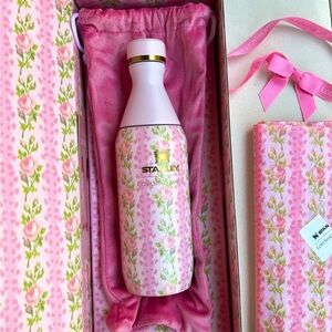 Brand new inbox never opened love shack fancy Stanley slim bottle 12 ounce